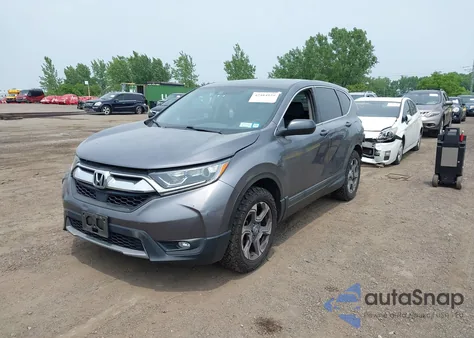 2019 Honda Cr-V Ex-L из США, поврежденный, VIN 7FARW2H82KE017581